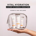 IMAGE Skincare, VITAL HYDRATION 3-Step Vitamin C Routine, Made with Hyaluronic Acid for Anti-Aging, Dry, Dull Skin, 3 Piece Skin Care Set