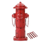16" H Metal Fire Hydrant for Dogs to Pee On, Vintage Dog Fire Hydrant Post
