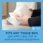 Georgia-Pacific Angel Soft Professional Series Polyflex 2-Ply Facial Tissue Paper (47580),96 Sheets Per Pack, 54 Bulk Tissue Packs Per Case, Fits Any Dispenser