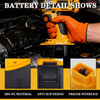 BATWAYPRO Upgraded 18V Replacement Battery for Dewalt 18V XRP Type Tools, 5.0Ah Ni-MH Battery 2-Pack Compatible with DC9096, DC9071, DE9096 DE9098,DW9071, DW9095, DW9096 Power Tools & Chargers