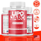 Lipojaro Capsules, Official Lipo Jaro Pills with Natural Ingredients, Advanced Formula Health and Wellness Support Formula Vitamin, Max Strength Active Lifestyle Multivitamin Supplement (60 Capsules)