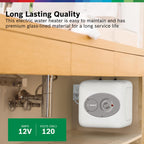 BOSCH Electric Mini-Tank Water Heater Tronic 3000 T 4-Gallon (ES4) - Eliminate Time for Hot Water - Shelf, Wall or Floor Mounted