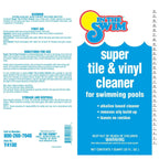 In The Swim Super Pool Tile and Vinyl Cleaner - Oil and Grime Remover - Alkaline Based - 1 Quart