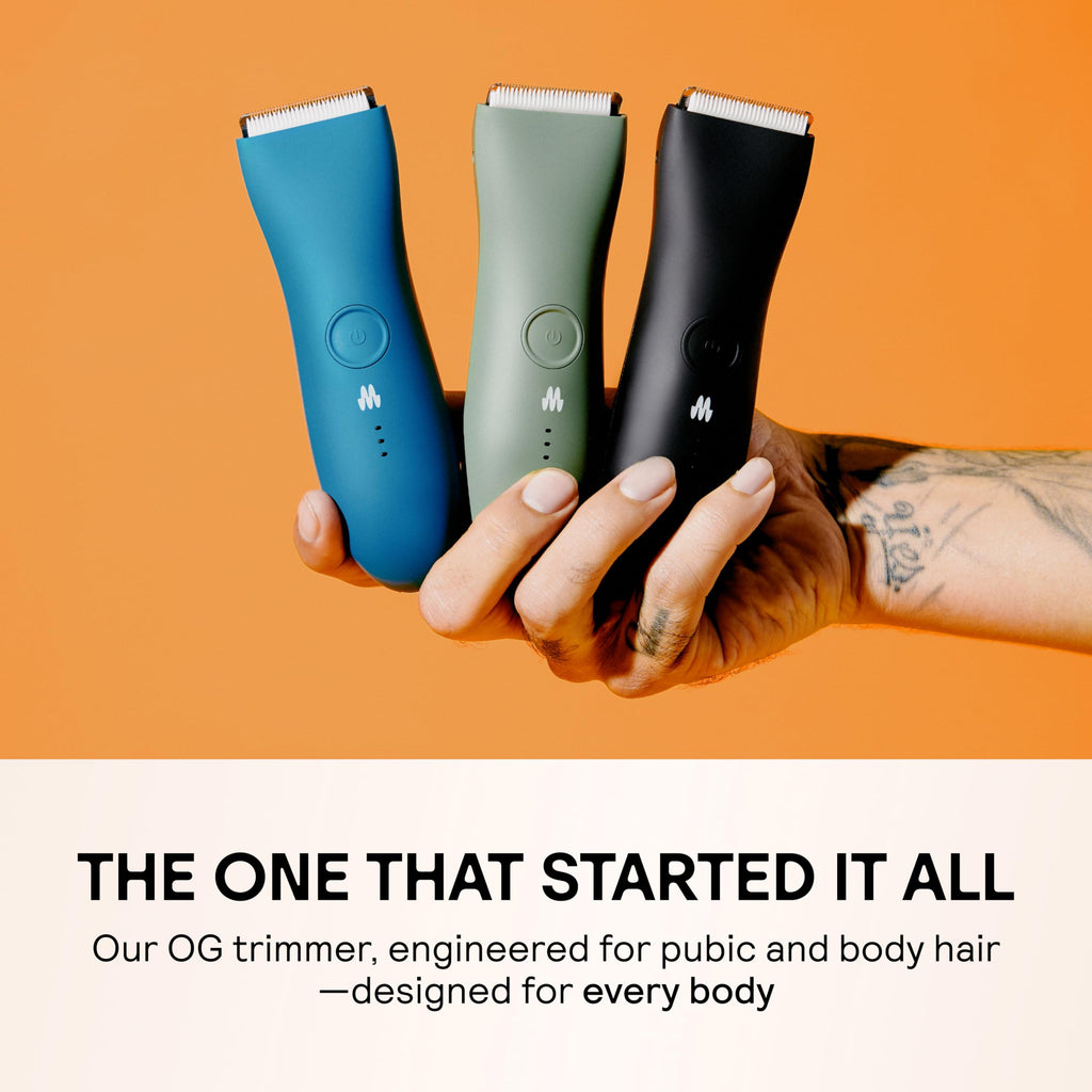 MERIDIAN The Trimmer Original | Body Hair Trimmer for Men & Women | Onyx