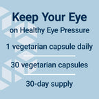 Life Extension Eye Pressure Support with Mirtogenol - Eye Health Supplement for Healthy Eye Pressure - with French Maritime Pine bark – Gluten-Free, Vegetarian, Non-GMO - 30 Capsules