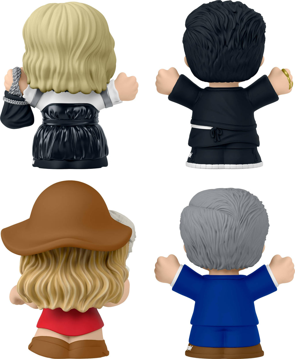 Little People Collector Schitt’s Creek TV Series Special Edition Set for Adults & Fans, 4 Figures in Display Package