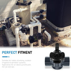 Bzsunway 2 Inch 3 Way Diverter Valve Suitable for Ground Pool and Spa System Replace Part for 263028 3 Port Valve