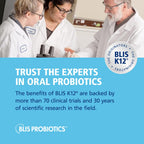BLIS UltraBLIS Gut & Oral Probiotics K12 Immune Health Support, 40 Lozenges