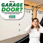 Energy Saving Garage Door Hinge - 4 Panel Doors Up to 12', MFG# R4416-40