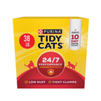 Purina Tidy Cats 24/7 Performance Clumping Cat Litter, 38 lb Box