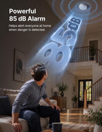 X-Sense Smoke Detector, 10-Year Battery, UL 217 Certified, SD2J0AX, 1-Pack