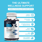 BLUE VIBE Insta Surge XL Gummies, InstaSurgeXL Advanced Overall Health Formula Supplement, InstaSurge XL Maximum Support (1 Pack - 30 Gummies)