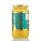 100% Organic Grass fed Ghee Butter from GirOrganic - 1 liter glass jar of Premium quality A2 Gir Cow cultured ghee. Pasture raised, Non-GMO, lactose - Casein - gluten free. Delivered in 5-8 days.
