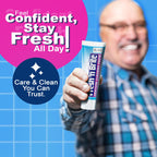 Fresh 'n Brite Denture Cleaner Paste, ADA Accepted Dual Action Formula for Fresh Breath & Gentle Care of Dentures, 1 Count