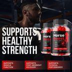 Horse Boost Gummy – HorseBoost Gummies Advanced Formula for Male, Maximum Strength for Overall Wellness, Natural Vitamins - 60 Count
