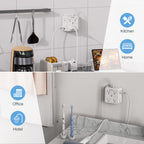 Surge Protector 8 Outlet Extender, TESSAN Multi Outlet Splitter with 3 USB Wall Charger (1 USB C), 3-Sided Multiple Plug Power Strip 1700J, Charging Station for Home Office Dorm Room Essentials