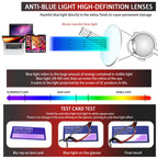 JOSCHOO 6 Pack Computer Reading Glasses for Women and Men with Comfortable Spring Hinges for Men and Womens Readers (6 Mix Clour, 2.50, x)