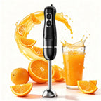 Turelar Immersion Blender Corded 400W, 2 Speed, Emulsifier, Blend, BPA-Free