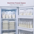 Momcozy Breastmilk Storing Bags, Temp-Sensing Breastfeeding, 6oz 120pcs