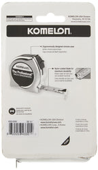 Komelon 433IEHV High-Visibility Professional Tape Measure both Inch and Engineer Scale Printed 33-feet by 1-Inch, Chrome