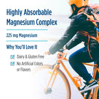 Nordic Naturals Magnesium Complex - 90 Capsules - 225 mg Magnesium, 1.9 mg Iron - Brain & Heart Health, Mood, Energy, & Muscle Relaxation - Non-GMO, Vegan - 30 Servings