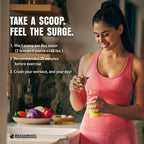BODi Energize Pre Workout Powder - Beta-Alanine, Quercetin & Low-Dose Caffeine Formula for Enhanced Energy & Focus, Increase Energy & Endurance Supplement, Strawberry Lemonade, 40 Servings