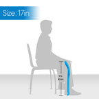RMS Compression Stocking or Sock Aid for Removing Socks or Light to Medium Compression Hosiery for Men or Women with Arthritis or Limited Mobility (Blue)