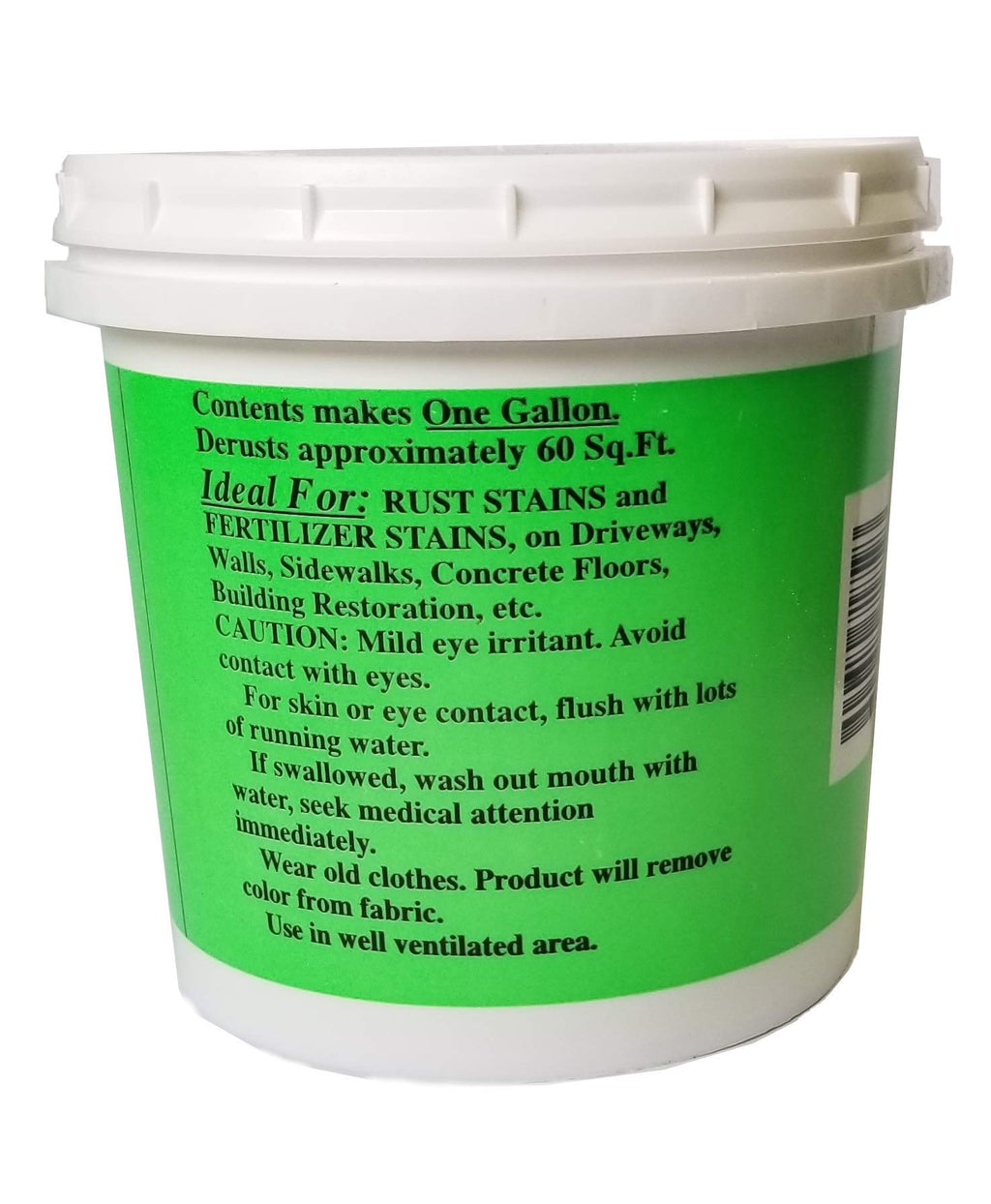 Singerman Laboratories Rust Remover for Concrete (Case of 8 Makes 8 gallons)