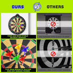 Magnetic Dart Board for Kids - 12pcs Magnetic Darts, Outdoor Kids Games