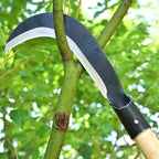 EcoDigilife Billhook Sickle Machete Knife,Clearing Sickle,Manganese Steel Blade Hand held Sickle Tool - Multipurpose Gardening Weeding Grass Sickle and Farming Portable Safety Sickle