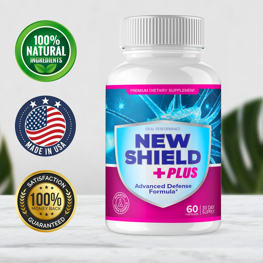 (5 Pack) New Shield Plus Pills Original Supplement Advanced Formula (300 Capsules)