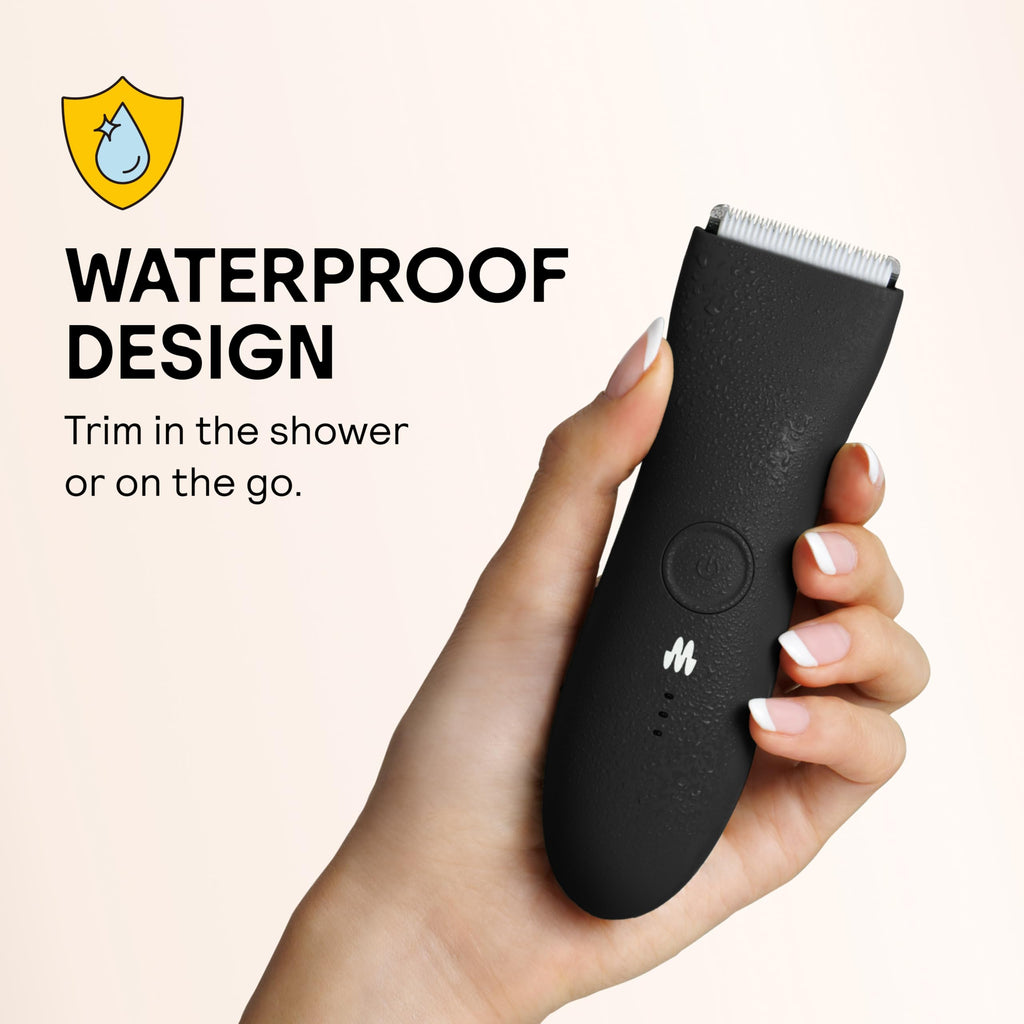 MERIDIAN The Trimmer Original | Body Hair Trimmer for Men & Women | Onyx