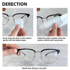 600 Count Lens Wipes for Eyeglasses, Eye Glasses Cleaner Wipes Pre-moistened Individually Wrapped Sracth-Free Streak-Free Eyeglasses Cleaning for Sunglass, Camera Lens, Goggles