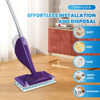 Bpbdzz 60 Count Wet Pads Refill for Swiffer Wet Jet Spray Mop - Wet Jet Pads,Made of high-end Cotton,5X Highly Absorbent, Suitable for All Floor Surfaces, Deep Cleaning of Stubborn Stains