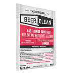 Diversey-90223 Beer Clean Last Rinse Glass Sanitizer, .25oz Powder Packet (100 Pack)