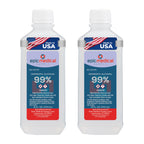 99% Isopropyl Alcohol 16 oz. Bottle, General Purpose Cleaner for Glass and PCB, Technical Grade, Alcohol for Nails (2)