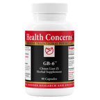 Health Concerns GB-6 – Gallbladder Support Supplement – Chuan Lian Zi Herbal Formula – Natural Gallstone Support – Bupleurum, Turmeric, Dandelion Root Extracts– Chinese Herbal Capsules – 90 Capsules