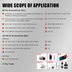 VMAN Ratchet Screwdriver Set, 100 in 1 magnetic Screwdriver sets, S2 Steel Bits, DIY Combination Flexible Shaft, Suitable for Furniture Assembly, Precision Electrical Appliance Repair, Bicycle Tools