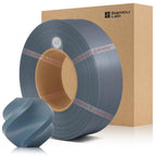 Bamboo PETG Basic Refill Filament 1.75mm 1 KG (2.2lbs) with RFID for Bambu Lab A1/X1/P1 Series 3D Printers,Strong Toughness,Outdoor Use,3D Printing Filament,No Spool, +/- 0.03mm (Misty Blue 30108)
