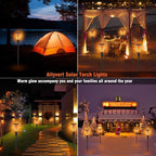 Aityvert Upgraded Large Solar Torch Lights, 43" Waterproof Outdoor 96 LED Dancing Flames Lights, Flickering Flames Garden Lights, Auto On/Off Landscape Decoration Pathway Patio Driveway Lighting (8)