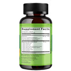 NATURELO Magnesium Glycinate Chelate Complex - 200 mg Magnesium with Organic Vegetables to Support Sleep, Calm, Muscle Cramp & Stress Relief - Gluten Free, Non GMO - 120 Capsules