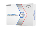 Callaway Golf Supersoft Golf Balls (2023, White)