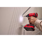 CRAFTSMAN Cordless 1/4 Impact Driver with 2 Ah Lithium Ion Battery, Charger and PH2 Screwdriving Bit, LED Light, High Torque, Variable Speed, 2900 RPM (CMCF801D1)
