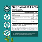 Chlorophyll Gummies for Cleanse & Detox Support - Potent Internal Deodorizer Chloropyll Supplements for Body Odor Healthy Skin Immunity & Digestive Support - Vegan Non-GMO & Gluten Free - 60 Count