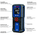 BOSCH GLM100-23 100 Ft BLAZE Laser Distance Measure, Includes 2 AA Batteries