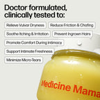 VMAGIC by Medicine Mama Organic Vulva Balm – Intimate Skin Care, Menopause Support – Relieves Feminine Dryness, Itching & Irritation – Hormone Free, Vaginal Moisturizer for Women – 3-pack (2 oz ea)