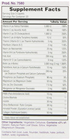 Nature's Bounty Optimal Solutions Hair, Skin & Nails Formula, 120 Coated Caplets (2 X 60 Count)