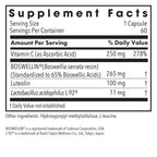 Allergy Research Group ARG Aller-Aid L-92 - Postbiotic Immune Support Supplement - L-92 with Vitamin C & Botanicals - Histamine & Seasonal Support - Hypoallergenic - 60 Servings - 60 Capsules