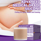 Silicone Scar Sheets, Silicone Scar Tape, Reusable Professional Scar Silicone Strips, Soft Silicone Scar Sheets for Surgical Scars,Keloid,Acne Scars,Burn Scar,C-Section (5M)